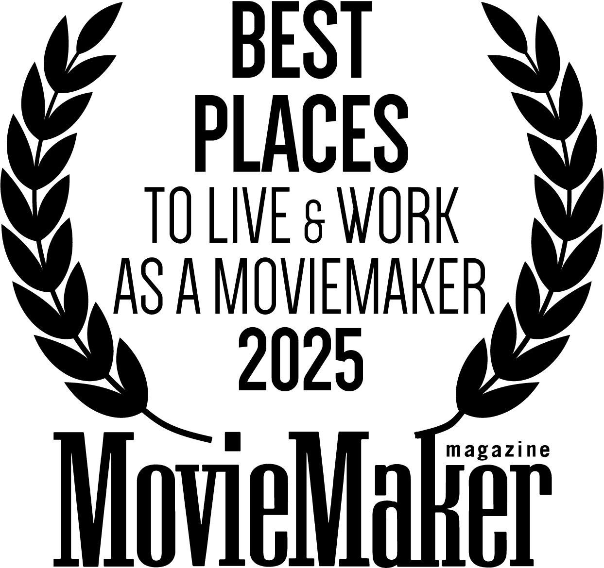 Best place to live and work as a moviemaker 2025 award